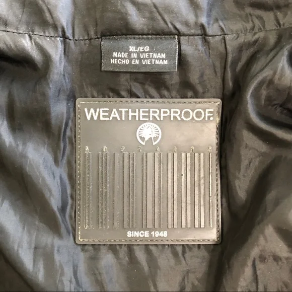 Weatherproof HeavyDuty Work Winter Jacket Parka XL